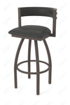 Holland Bar Stool 861 Artemis Swivel Bar Stool Upholstered Seat 36