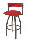 Holland Bar Stool 861 Artemis Swivel Bar Stool Upholstered Seat 36
