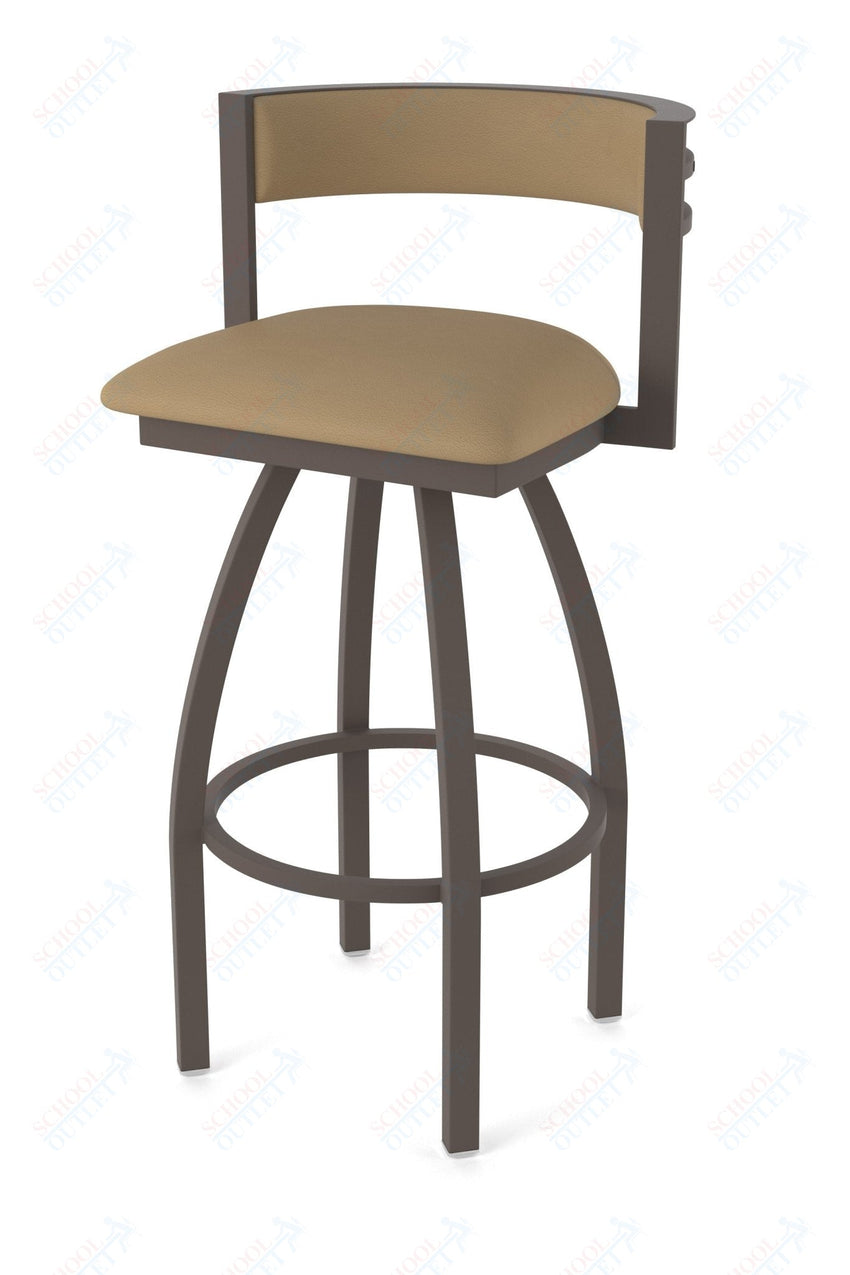 Holland Bar Stool 861 Artemis Swivel Bar Stool Upholstered Seat 36"H (HBS - 861 - BS - UP - 36H) - SchoolOutlet