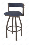 Holland Bar Stool 861 Artemis Swivel Bar Stool Upholstered Seat 36