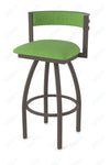 Holland Bar Stool 861 Artemis Swivel Bar Stool Upholstered Seat 36