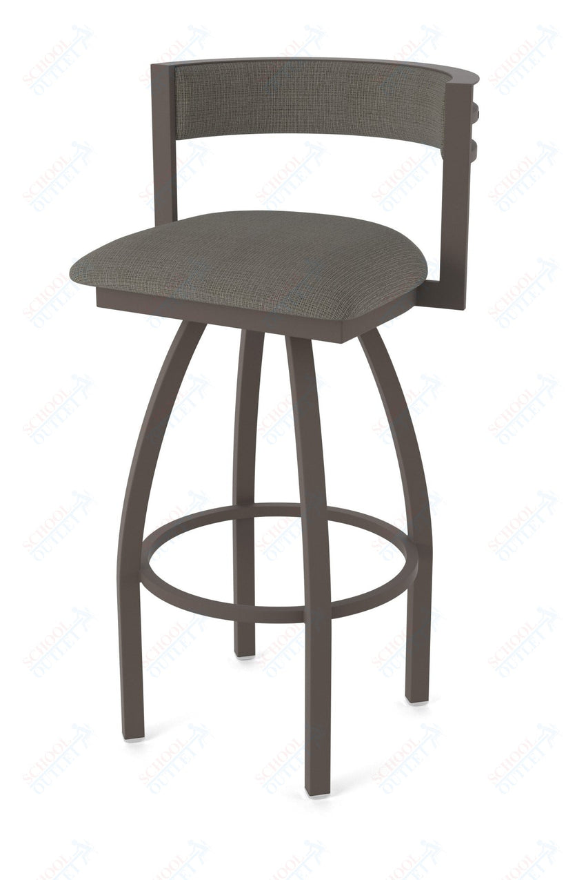 Holland Bar Stool 861 Artemis Swivel Bar Stool Upholstered Seat 36"H (HBS - 861 - BS - UP - 36H) - SchoolOutlet