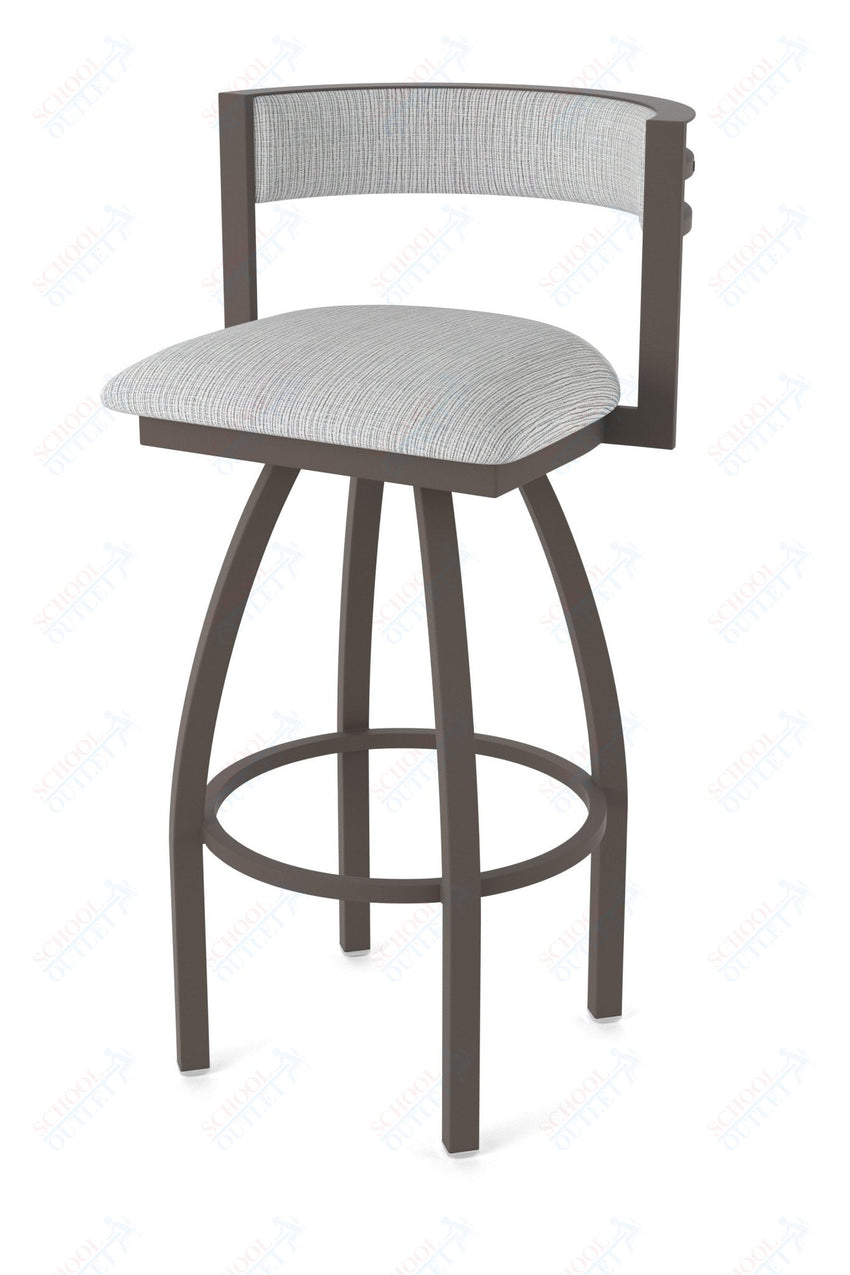 Holland Bar Stool 861 Artemis Swivel Bar Stool Upholstered Seat 36"H (HBS - 861 - BS - UP - 36H) - SchoolOutlet
