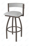 Holland Bar Stool 861 Artemis Swivel Bar Stool Upholstered Seat 36