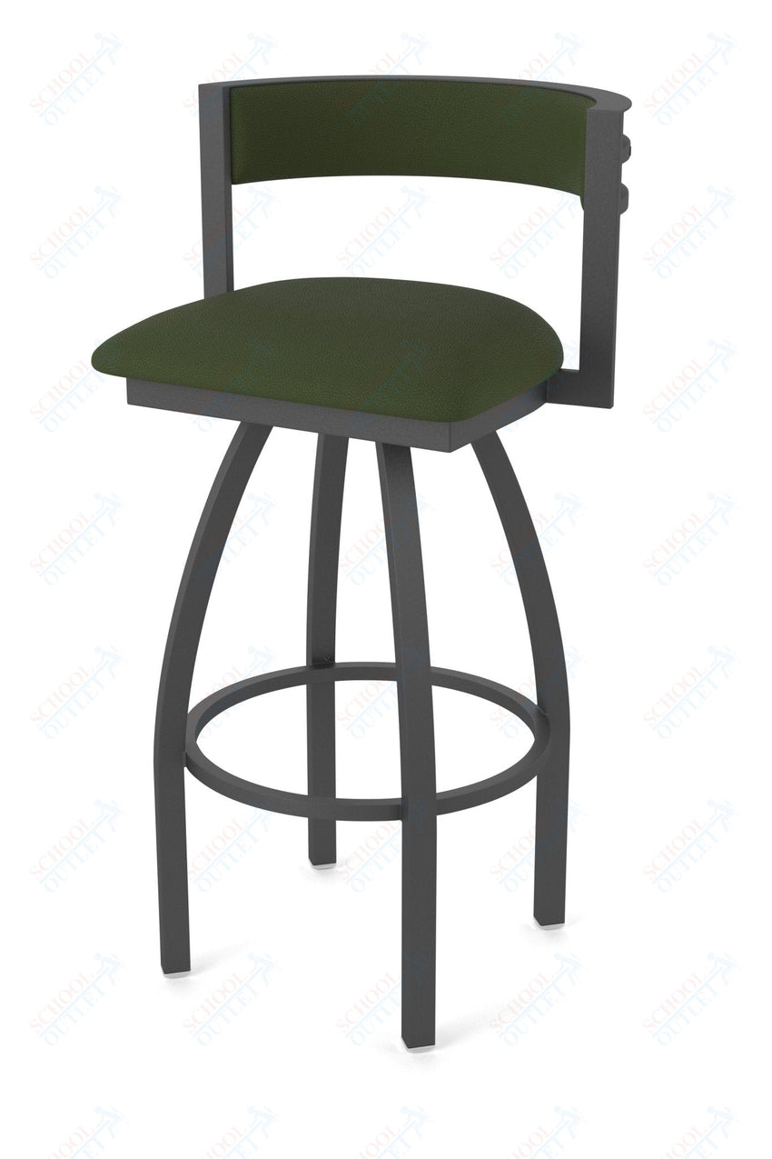 Holland Bar Stool 861 Artemis Swivel Bar Stool Upholstered Seat 36"H (HBS - 861 - BS - UP - 36H) - SchoolOutlet