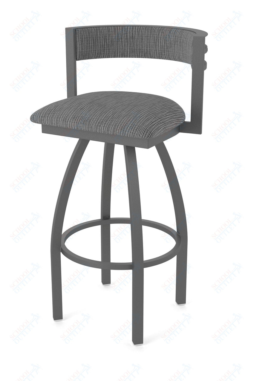 Holland Bar Stool 861 Artemis Swivel Bar Stool Upholstered Seat 36"H (HBS - 861 - BS - UP - 36H) - SchoolOutlet