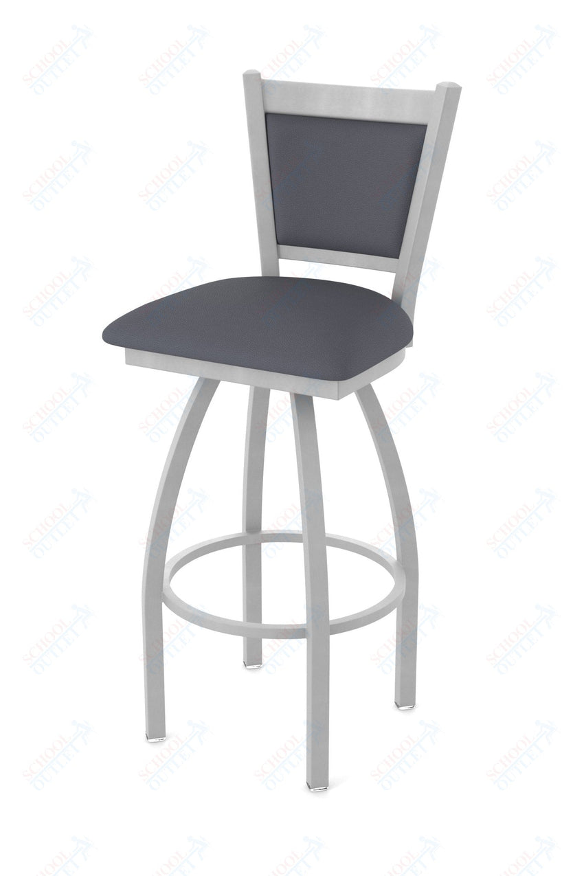 Holland Bar Stool 870 Hadleigh Swivel Counter Stool Upholstered Seat 25"H (HBS - 870 - CS - UP - 25H) - SchoolOutlet