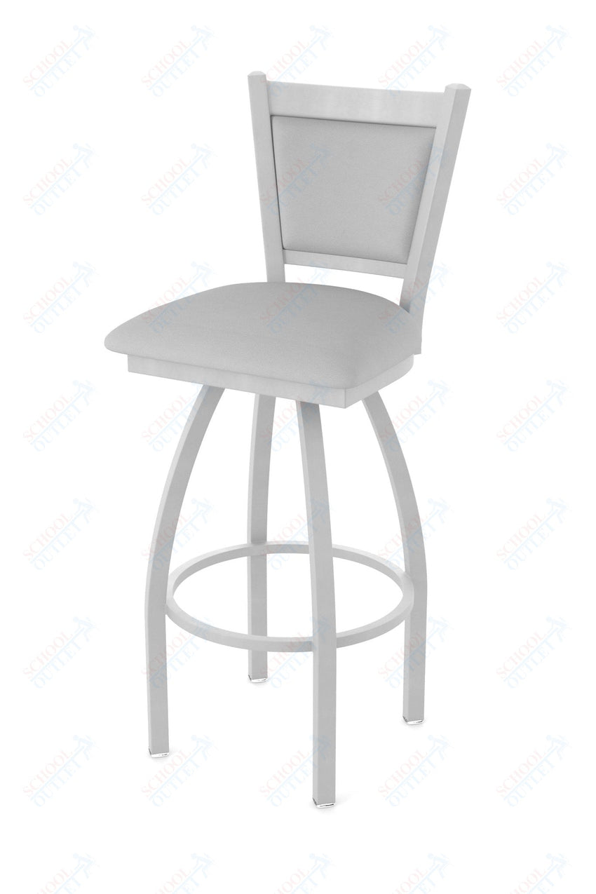 Holland Bar Stool 870 Hadleigh Swivel Counter Stool Upholstered Seat 25"H (HBS - 870 - CS - UP - 25H) - SchoolOutlet