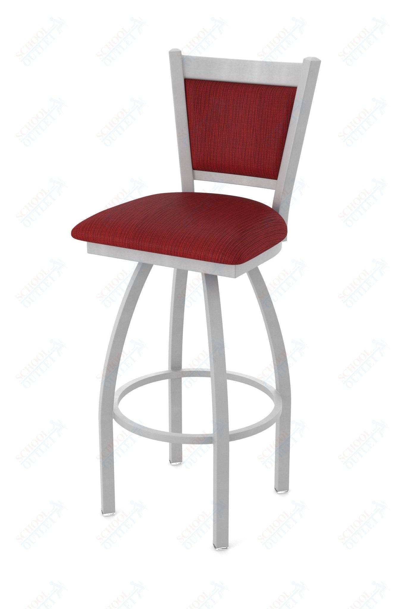 Holland Bar Stool 870 Hadleigh Swivel Counter Stool Upholstered Seat 25"H (HBS - 870 - CS - UP - 25H) - SchoolOutlet