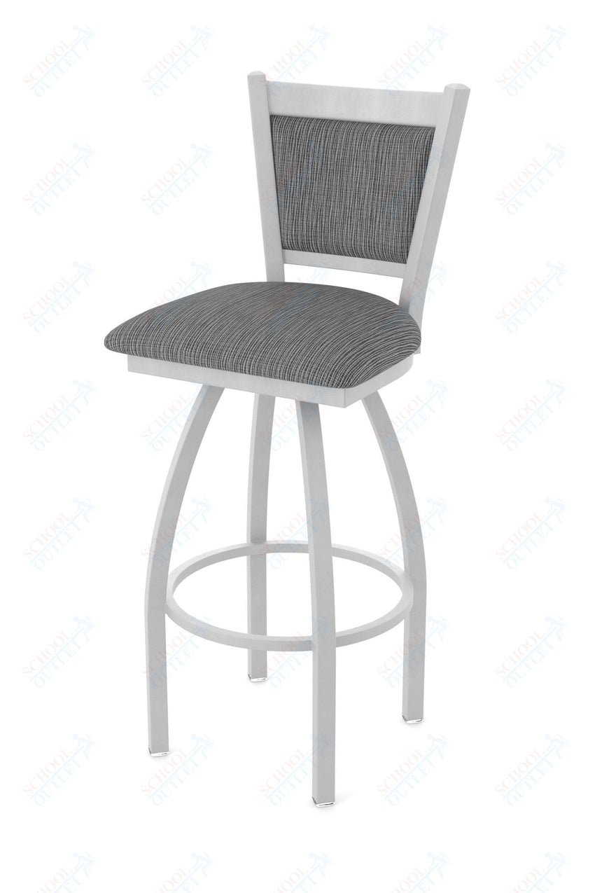Holland Bar Stool 870 Hadleigh Swivel Counter Stool Upholstered Seat 25"H (HBS - 870 - CS - UP - 25H) - SchoolOutlet