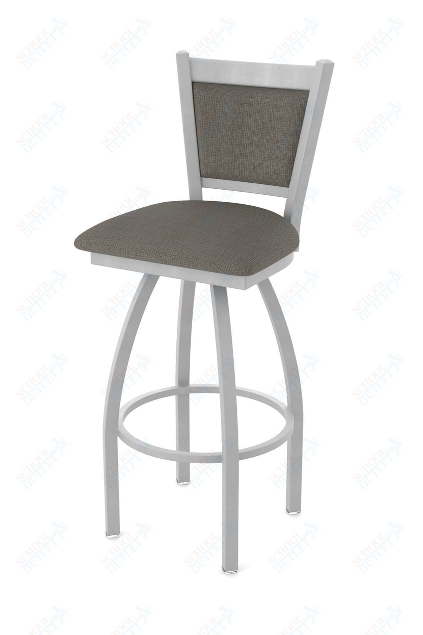 Holland Bar Stool 870 Hadleigh Swivel Counter Stool Upholstered Seat 25"H (HBS - 870 - CS - UP - 25H) - SchoolOutlet