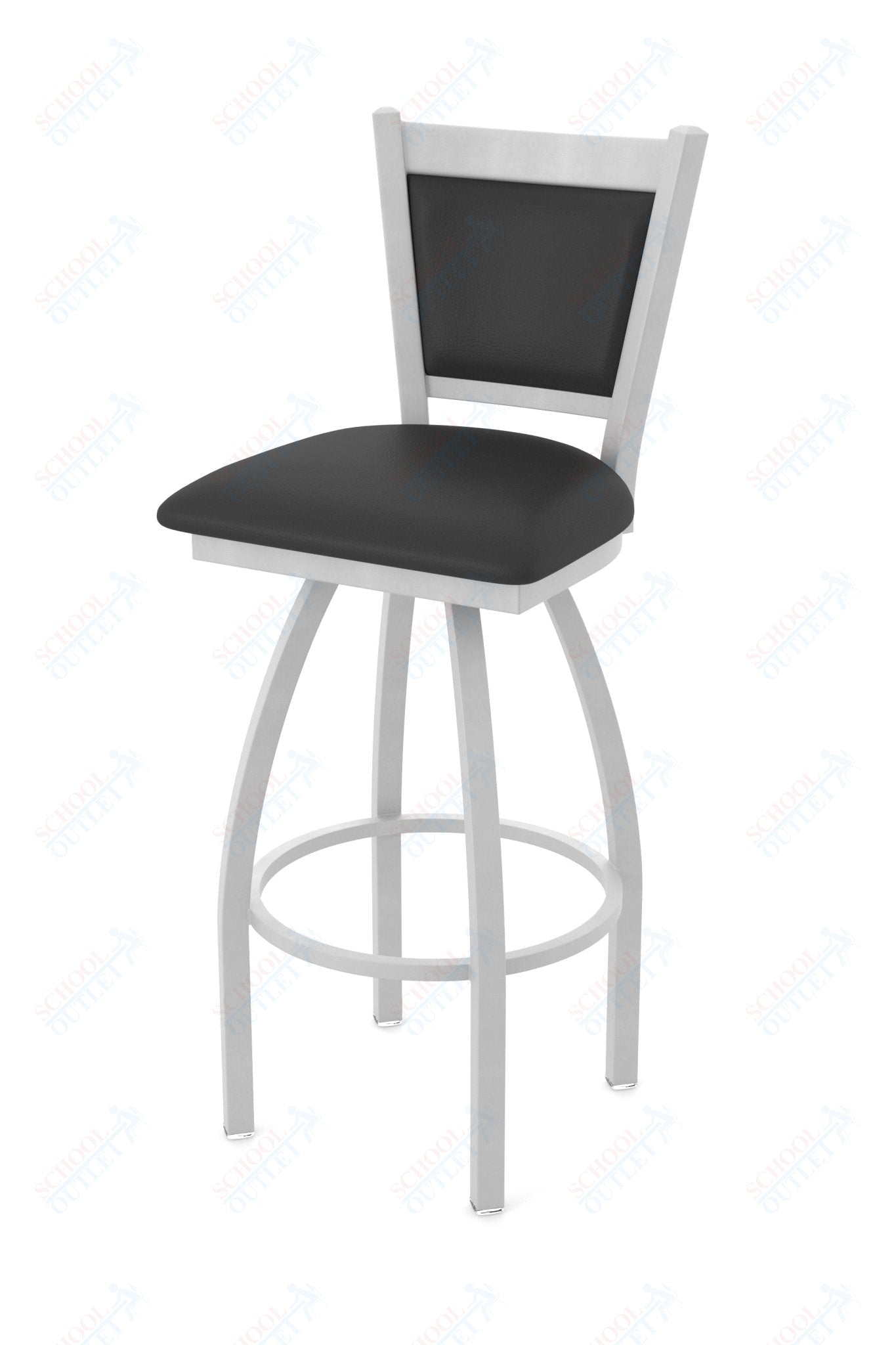 Holland Bar Stool 870 Hadleigh Swivel Counter Stool Upholstered Seat 25"H (HBS - 870 - CS - UP - 25H) - SchoolOutlet