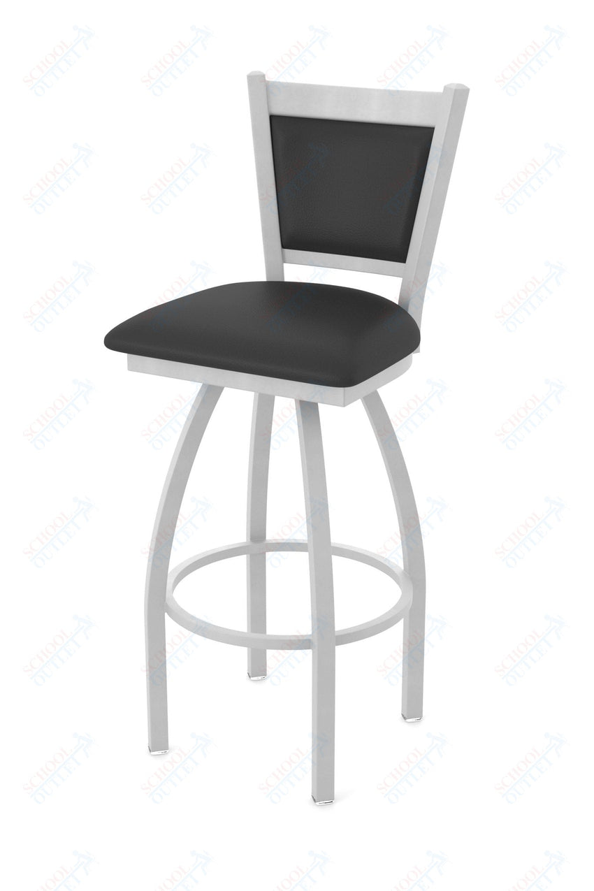 Holland Bar Stool 870 Hadleigh Swivel Counter Stool Upholstered Seat 25"H (HBS - 870 - CS - UP - 25H) - SchoolOutlet