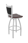 Holland Bar Stool 870 Hadleigh Swivel Counter Stool Wooden Seat 25