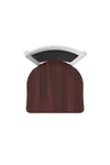 Holland Bar Stool 870 Hadleigh Swivel Counter Stool Wooden Seat 25