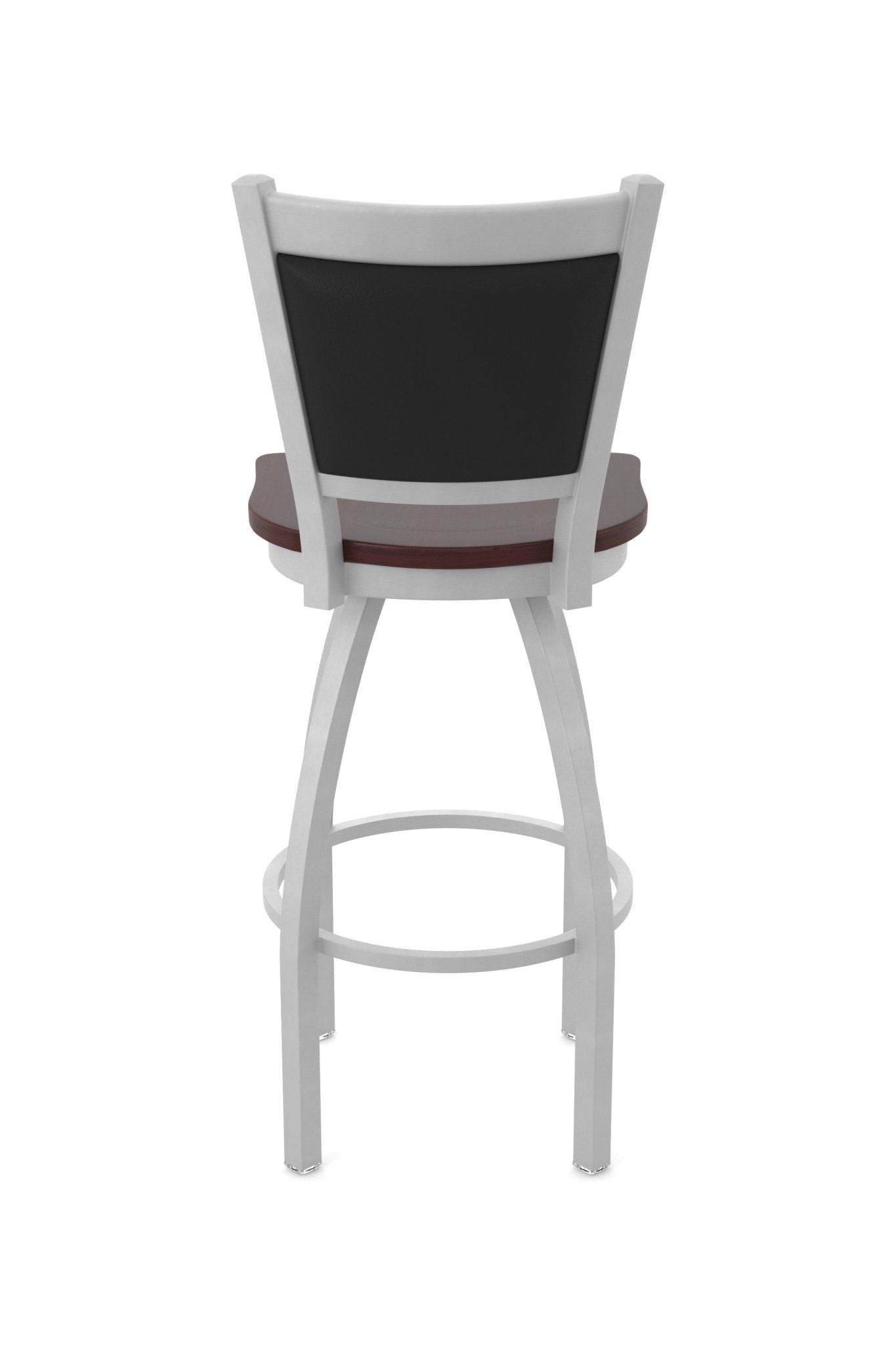 Holland Bar Stool 870 Hadleigh Swivel Counter Stool Wooden Seat 25"H (HBS - 840 - CS - WD - 25H) - SchoolOutlet