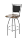 Holland Bar Stool 870 Hadleigh Swivel Counter Stool Wooden Seat 25