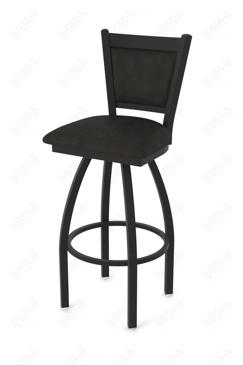 Holland Bar Stool 870 Hadleigh Swivel Counter Stool Upholstered Seat 25"H (HBS - 870 - CS - UP - 25H) - SchoolOutlet