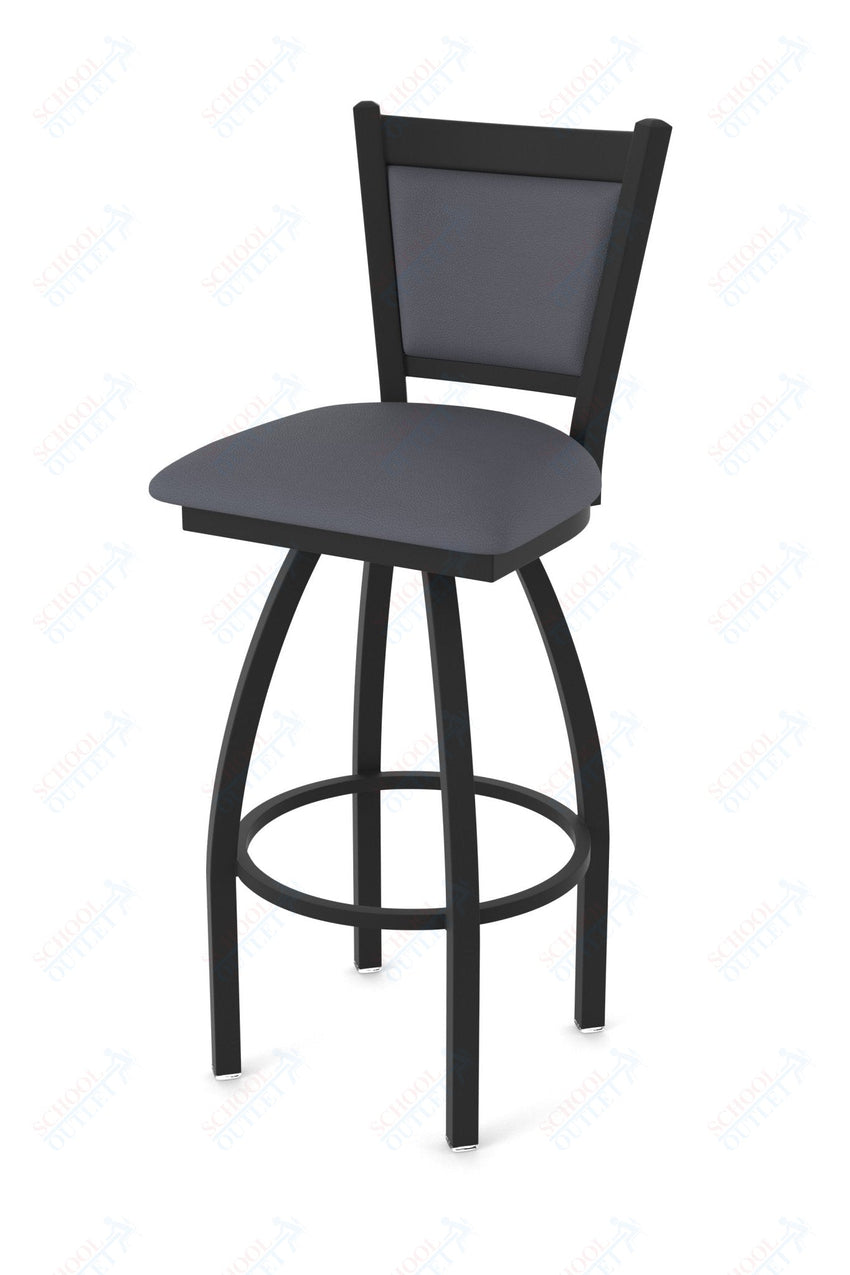 Holland Bar Stool 870 Hadleigh Swivel Counter Stool Upholstered Seat 25"H (HBS - 870 - CS - UP - 25H) - SchoolOutlet