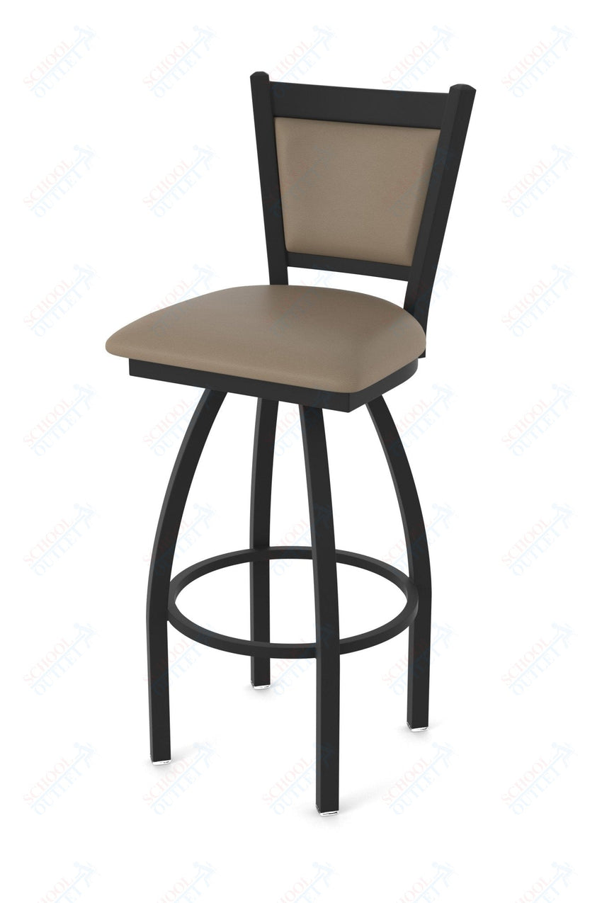 Holland Bar Stool 870 Hadleigh Swivel Counter Stool Upholstered Seat 25"H (HBS - 870 - CS - UP - 25H) - SchoolOutlet