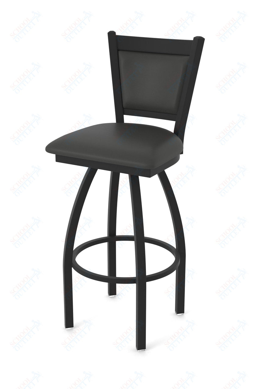 Holland Bar Stool 870 Hadleigh Swivel Counter Stool Upholstered Seat 25"H (HBS - 870 - CS - UP - 25H) - SchoolOutlet