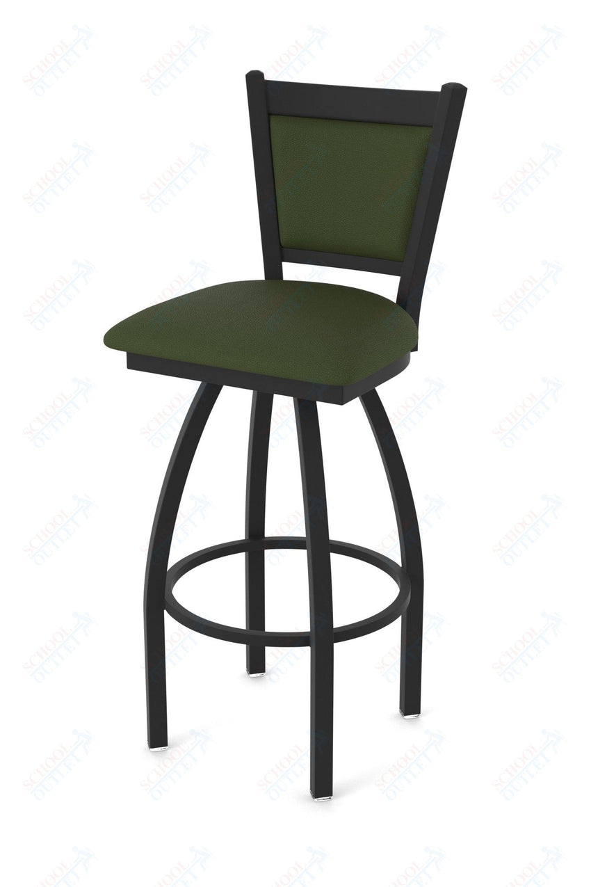 Holland Bar Stool 870 Hadleigh Swivel Counter Stool Upholstered Seat 25"H (HBS - 870 - CS - UP - 25H) - SchoolOutlet