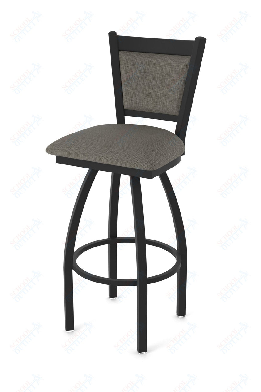Holland Bar Stool 870 Hadleigh Swivel Counter Stool Upholstered Seat 25"H (HBS - 870 - CS - UP - 25H) - SchoolOutlet