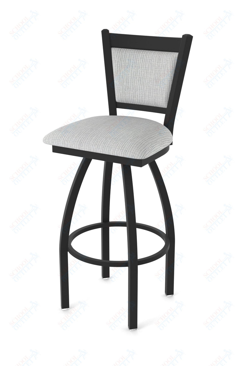 Holland Bar Stool 870 Hadleigh Swivel Counter Stool Upholstered Seat 25"H (HBS - 870 - CS - UP - 25H) - SchoolOutlet