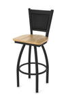 Holland Bar Stool 870 Hadleigh Swivel Counter Stool Wooden Seat 25