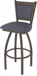 Holland Bar Stool 870 Hadleigh Swivel Counter Stool Upholstered Seat 25