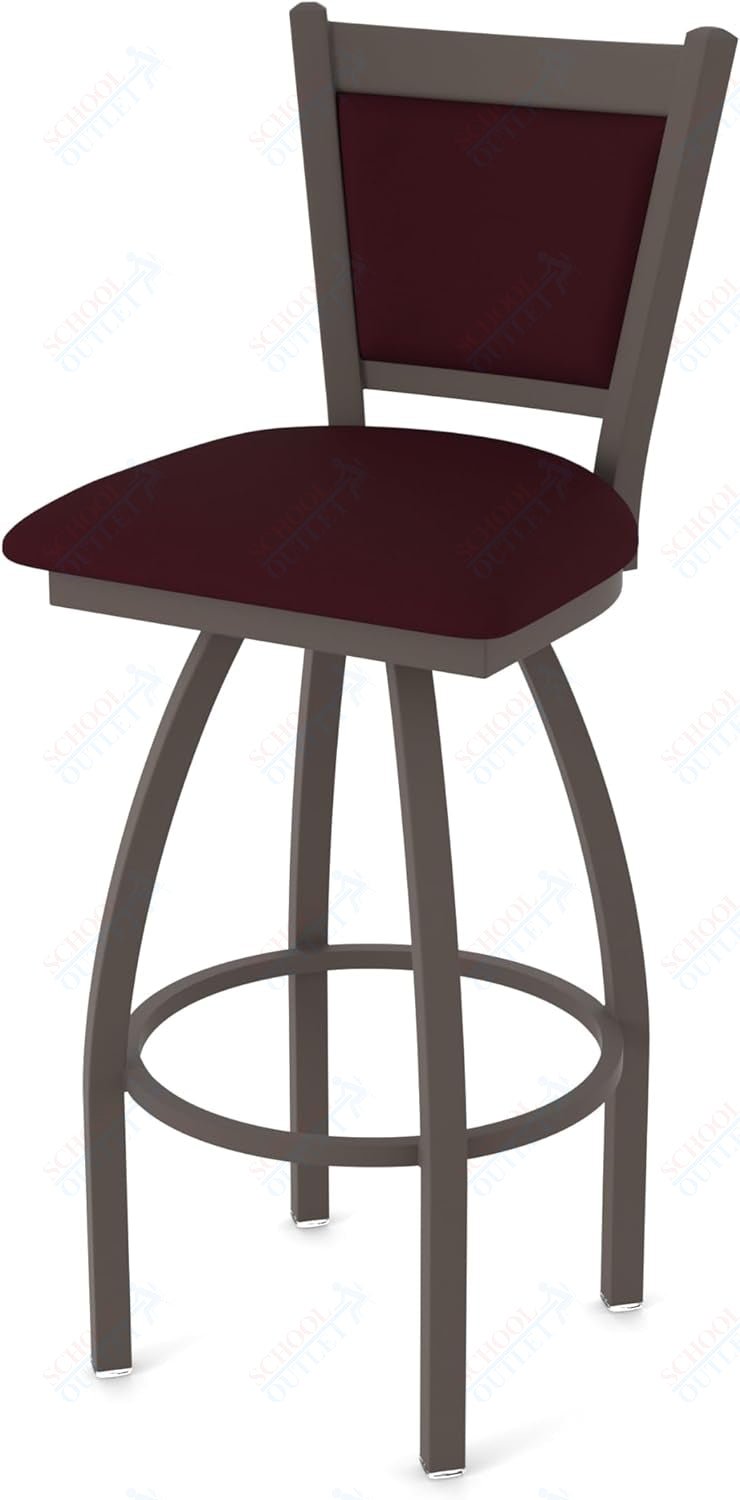 Holland Bar Stool 870 Hadleigh Swivel Counter Stool Upholstered Seat 25"H (HBS - 870 - CS - UP - 25H) - SchoolOutlet