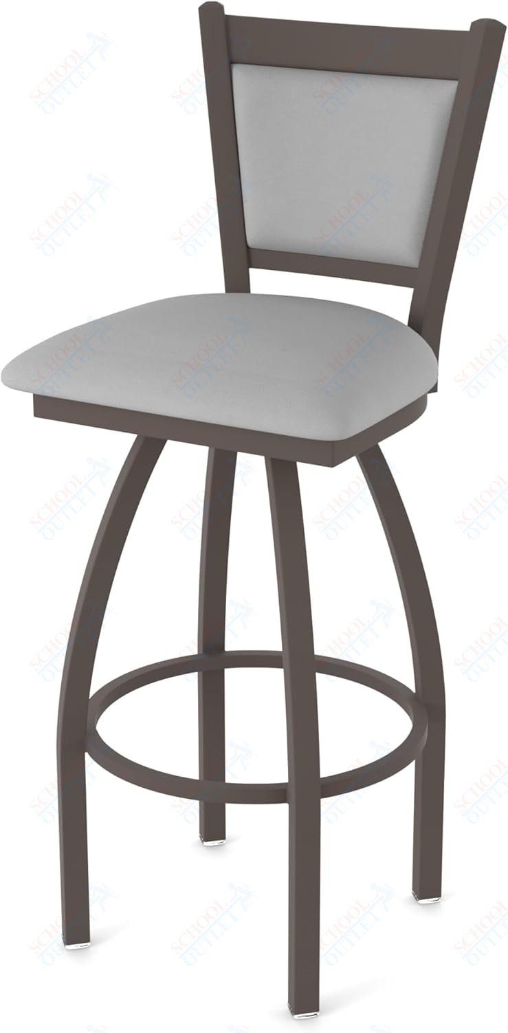 Holland Bar Stool 870 Hadleigh Swivel Counter Stool Upholstered Seat 25"H (HBS - 870 - CS - UP - 25H) - SchoolOutlet