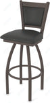 Holland Bar Stool 870 Hadleigh Swivel Counter Stool Upholstered Seat 25