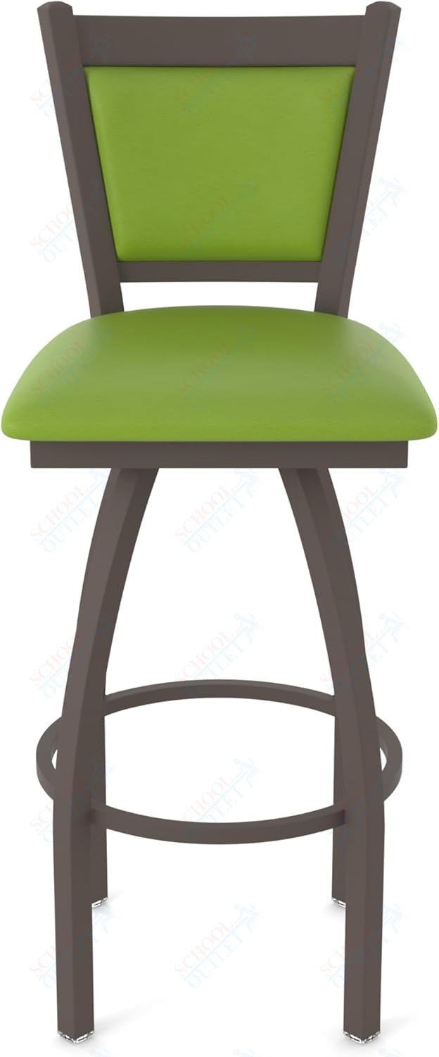 Holland Bar Stool 870 Hadleigh Swivel Counter Stool Upholstered Seat 25"H (HBS - 870 - CS - UP - 25H) - SchoolOutlet