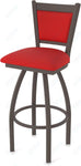 Holland Bar Stool 870 Hadleigh Swivel Counter Stool Upholstered Seat 25