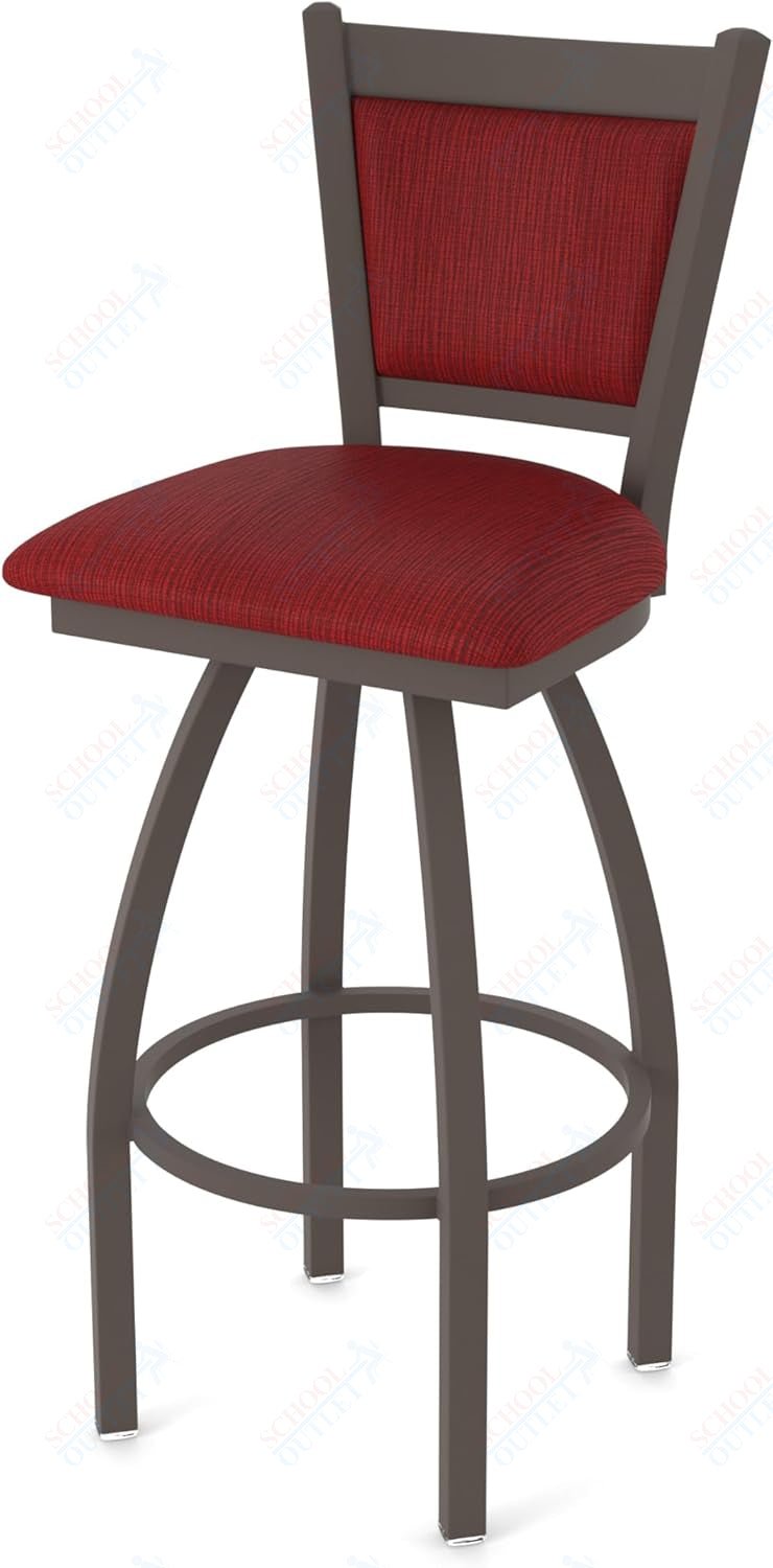 Holland Bar Stool 870 Hadleigh Swivel Counter Stool Upholstered Seat 25"H (HBS - 870 - CS - UP - 25H) - SchoolOutlet