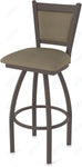 Holland Bar Stool 870 Hadleigh Swivel Counter Stool Upholstered Seat 25