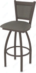 Holland Bar Stool 870 Hadleigh Swivel Counter Stool Upholstered Seat 25