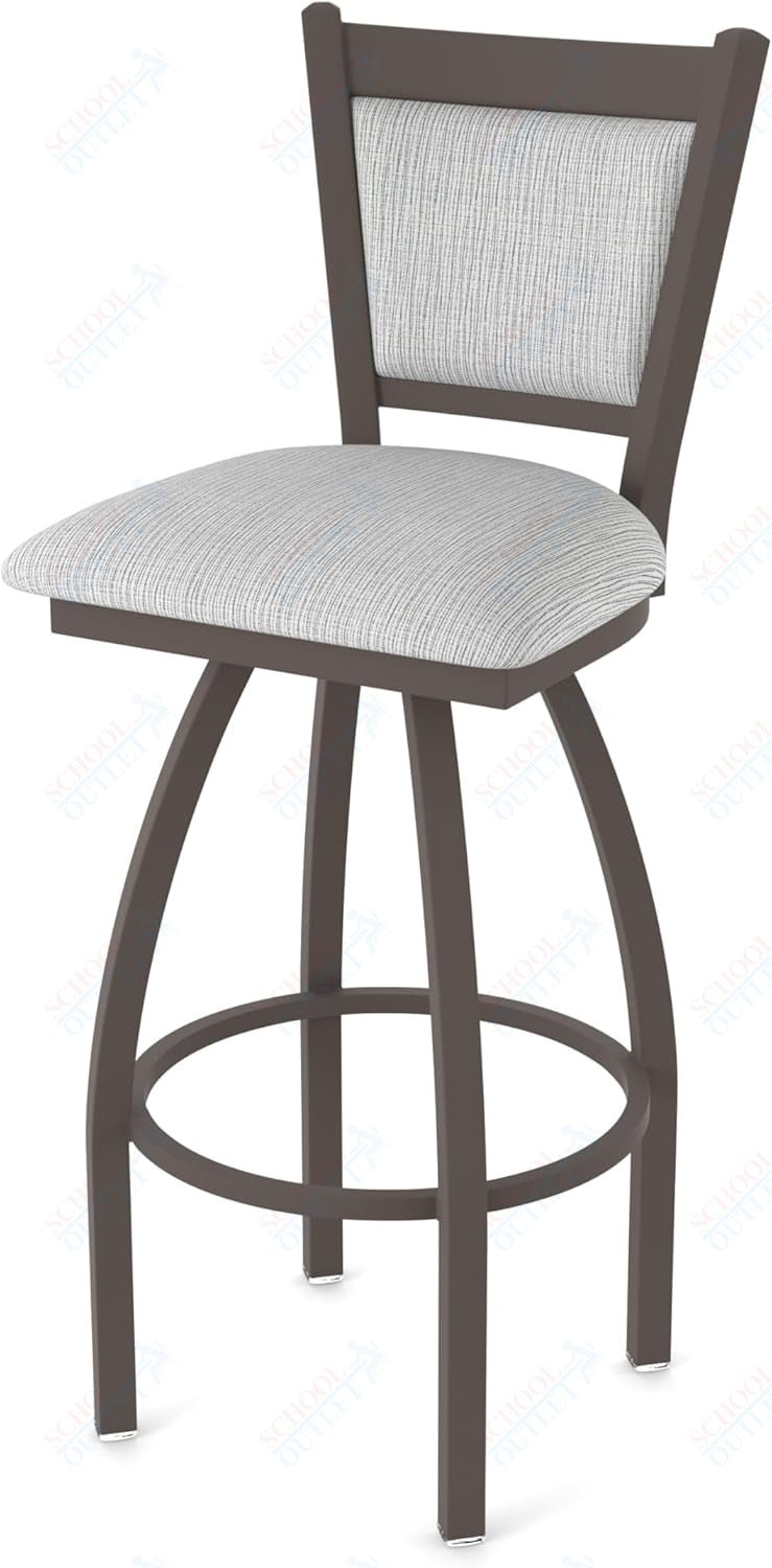 Holland Bar Stool 870 Hadleigh Swivel Counter Stool Upholstered Seat 25"H (HBS - 870 - CS - UP - 25H) - SchoolOutlet