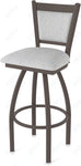 Holland Bar Stool 870 Hadleigh Swivel Counter Stool Upholstered Seat 25