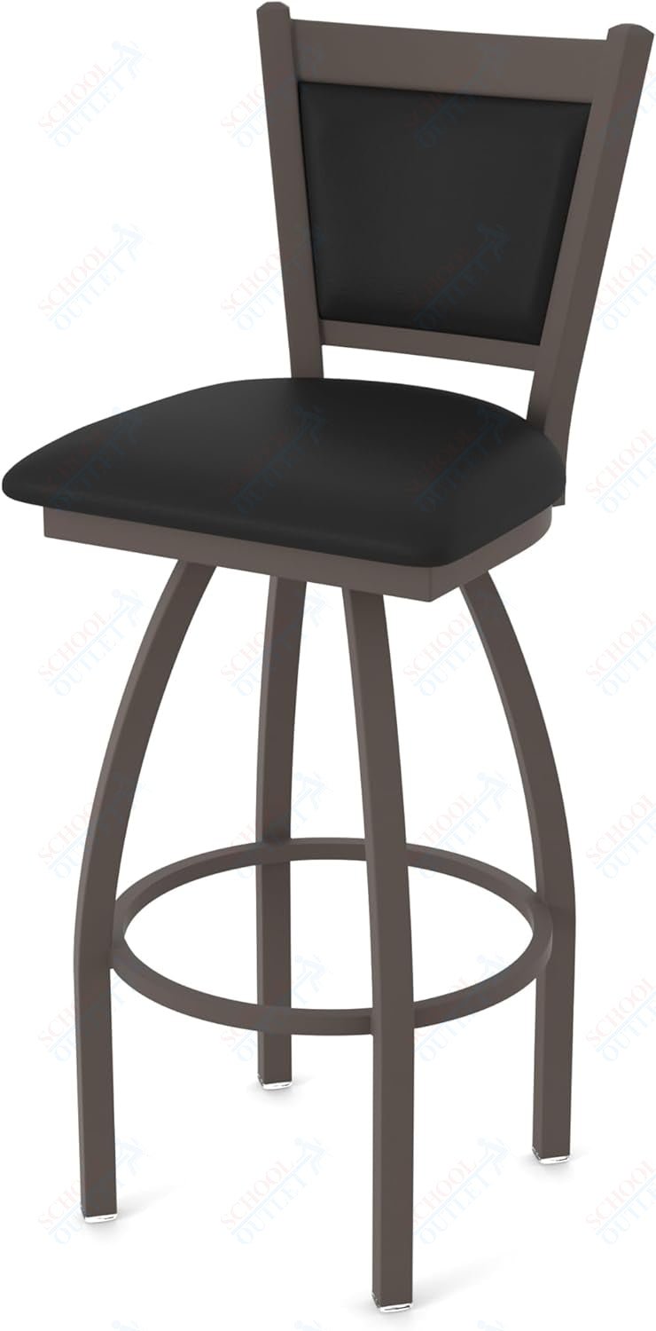 Holland Bar Stool 870 Hadleigh Swivel Counter Stool Upholstered Seat 25"H (HBS - 870 - CS - UP - 25H) - SchoolOutlet