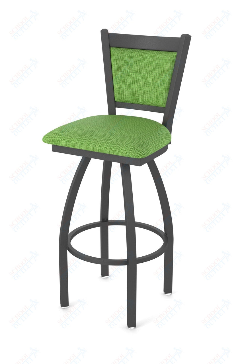 Holland Bar Stool 870 Hadleigh Swivel Counter Stool Upholstered Seat 25"H (HBS - 870 - CS - UP - 25H) - SchoolOutlet