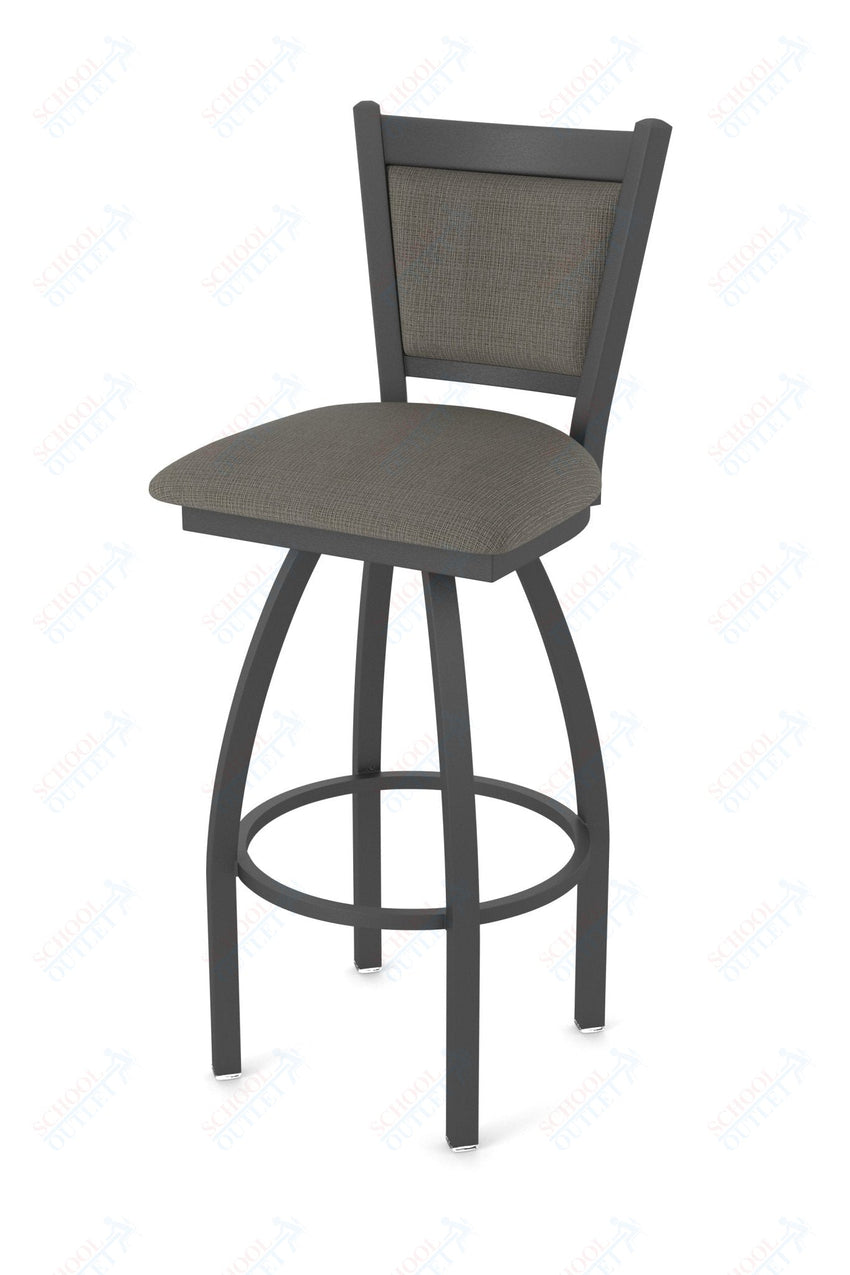 Holland Bar Stool 870 Hadleigh Swivel Counter Stool Upholstered Seat 25"H (HBS - 870 - CS - UP - 25H) - SchoolOutlet