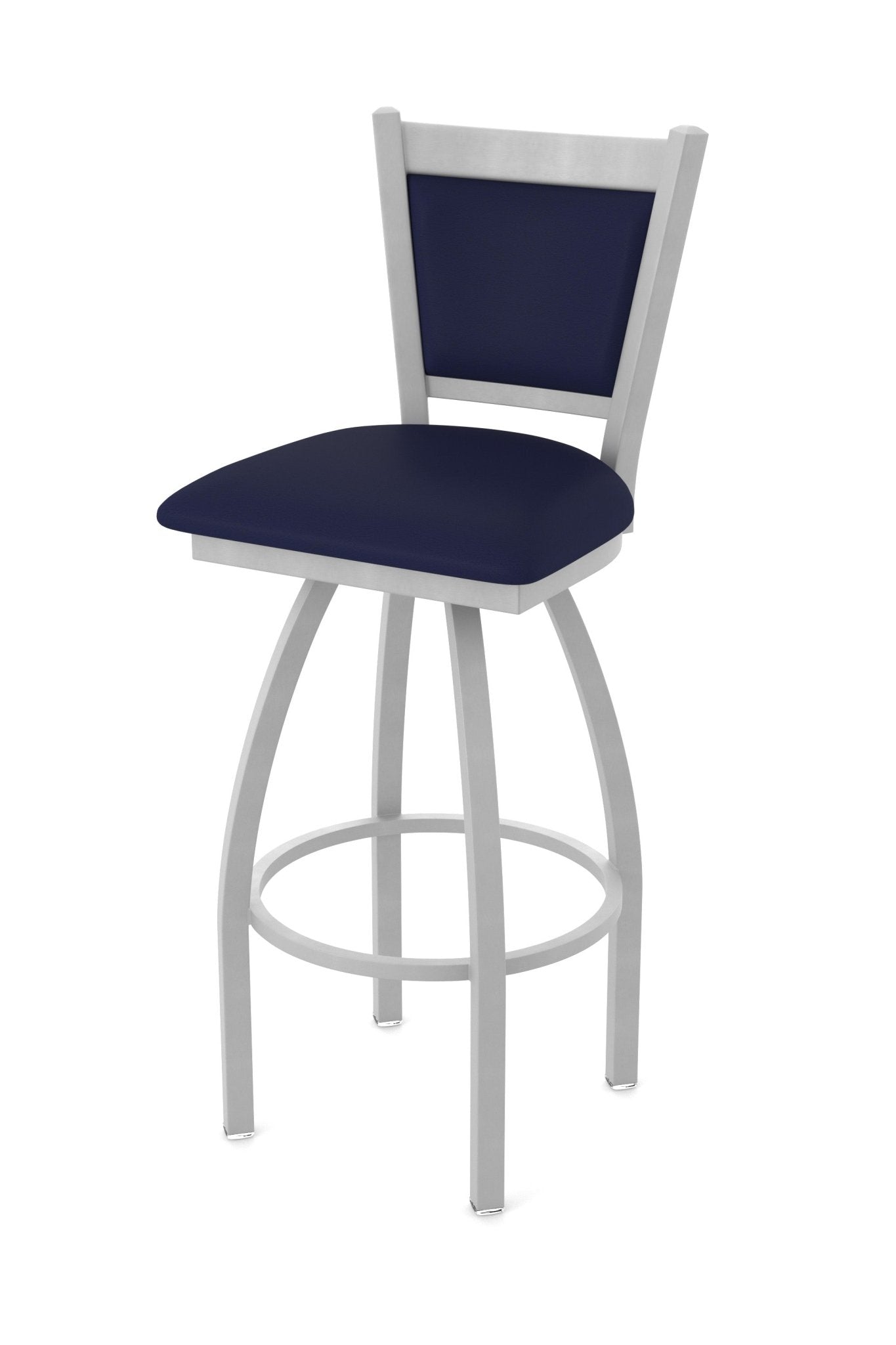 Holland Bar Stool 870 Hadleigh Swivel Bar Stool Upholstered Seat 30"H (HBS - 870 - BS - UP - 30H) - SchoolOutlet