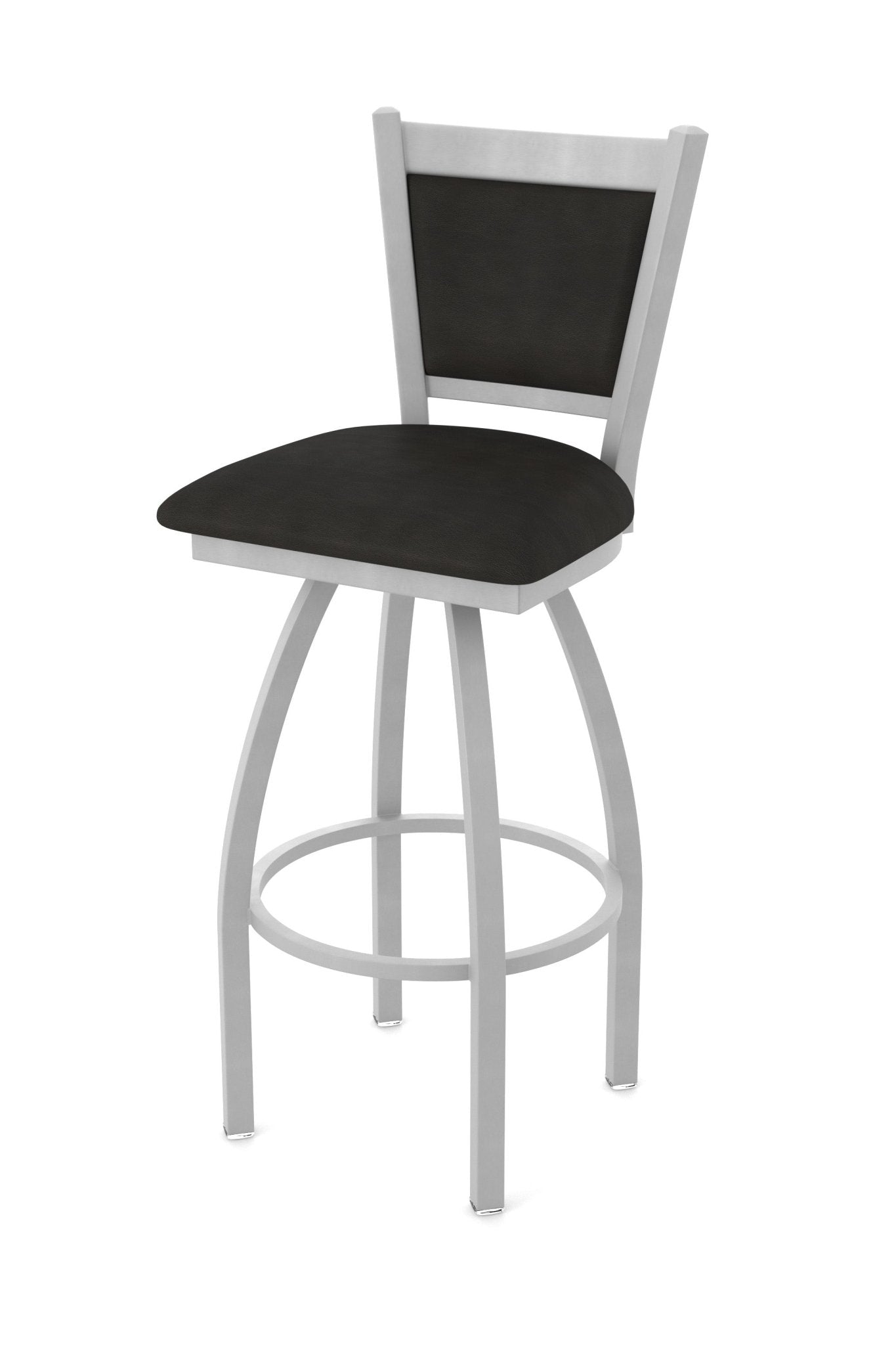 Holland Bar Stool 870 Hadleigh Swivel Bar Stool Upholstered Seat 30"H (HBS - 870 - BS - UP - 30H) - SchoolOutlet