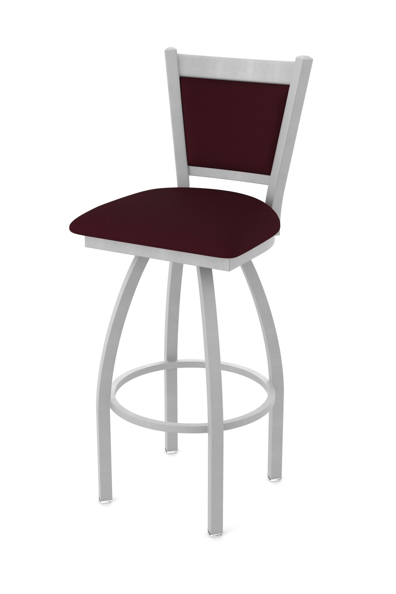Holland Bar Stool 870 Hadleigh Swivel Bar Stool Upholstered Seat 30"H (HBS - 870 - BS - UP - 30H) - SchoolOutlet