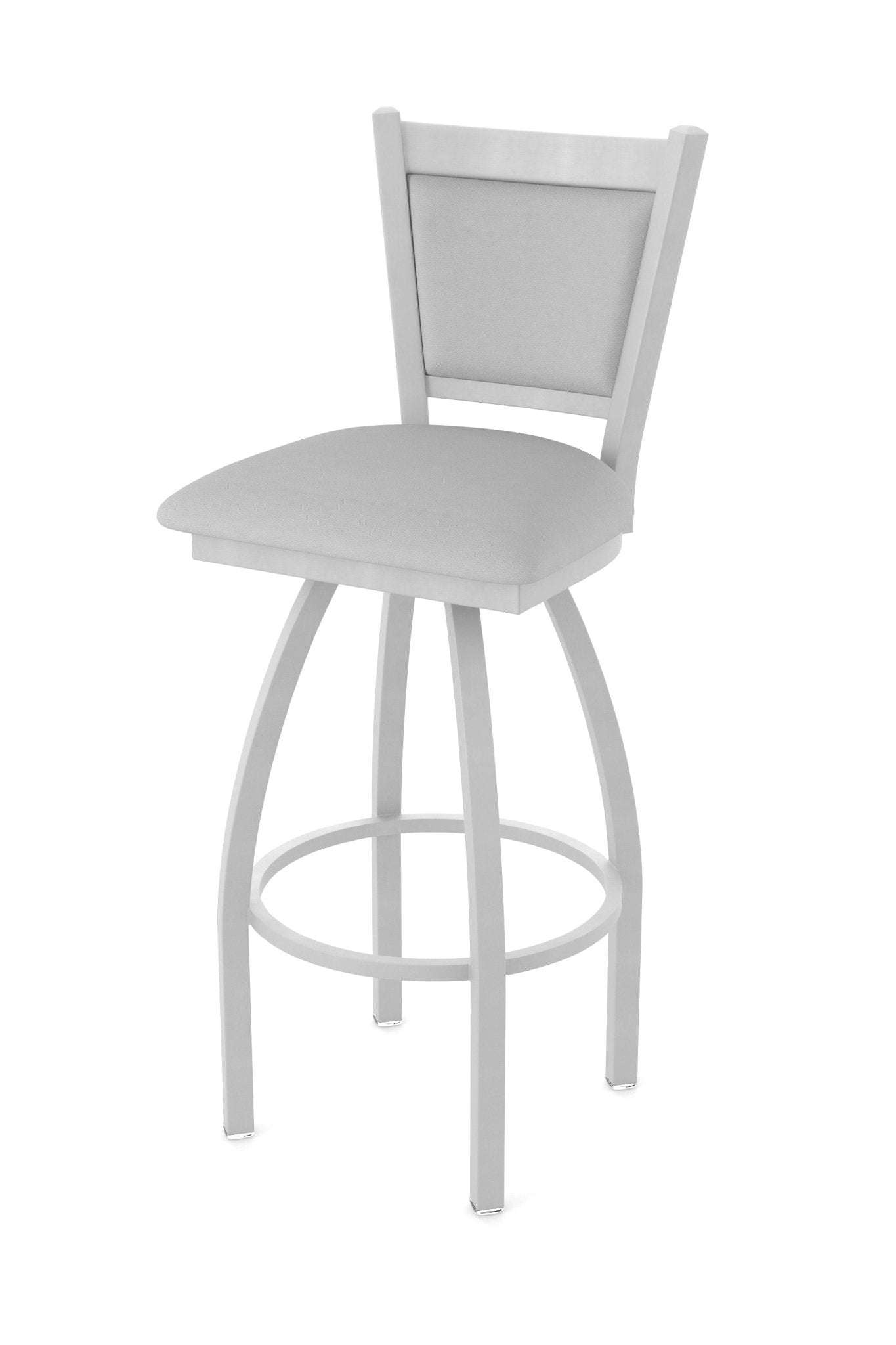 Holland Bar Stool 870 Hadleigh Swivel Bar Stool Upholstered Seat 30"H (HBS - 870 - BS - UP - 30H) - SchoolOutlet