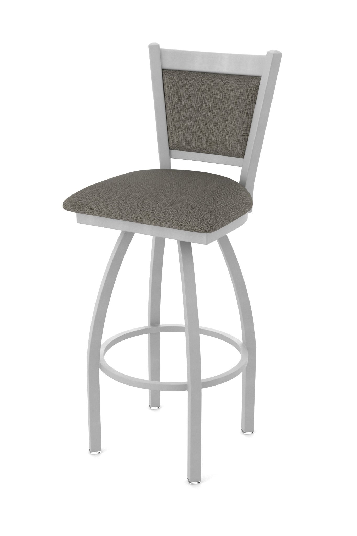 Holland Bar Stool 870 Hadleigh Swivel Bar Stool Upholstered Seat 30"H (HBS - 870 - BS - UP - 30H) - SchoolOutlet