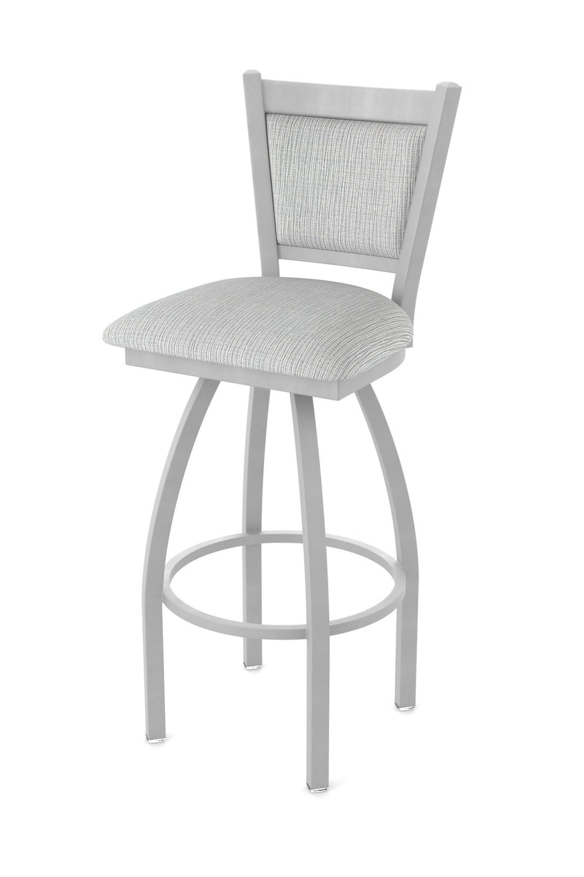 Holland Bar Stool 870 Hadleigh Swivel Bar Stool Upholstered Seat 30"H (HBS - 870 - BS - UP - 30H) - SchoolOutlet