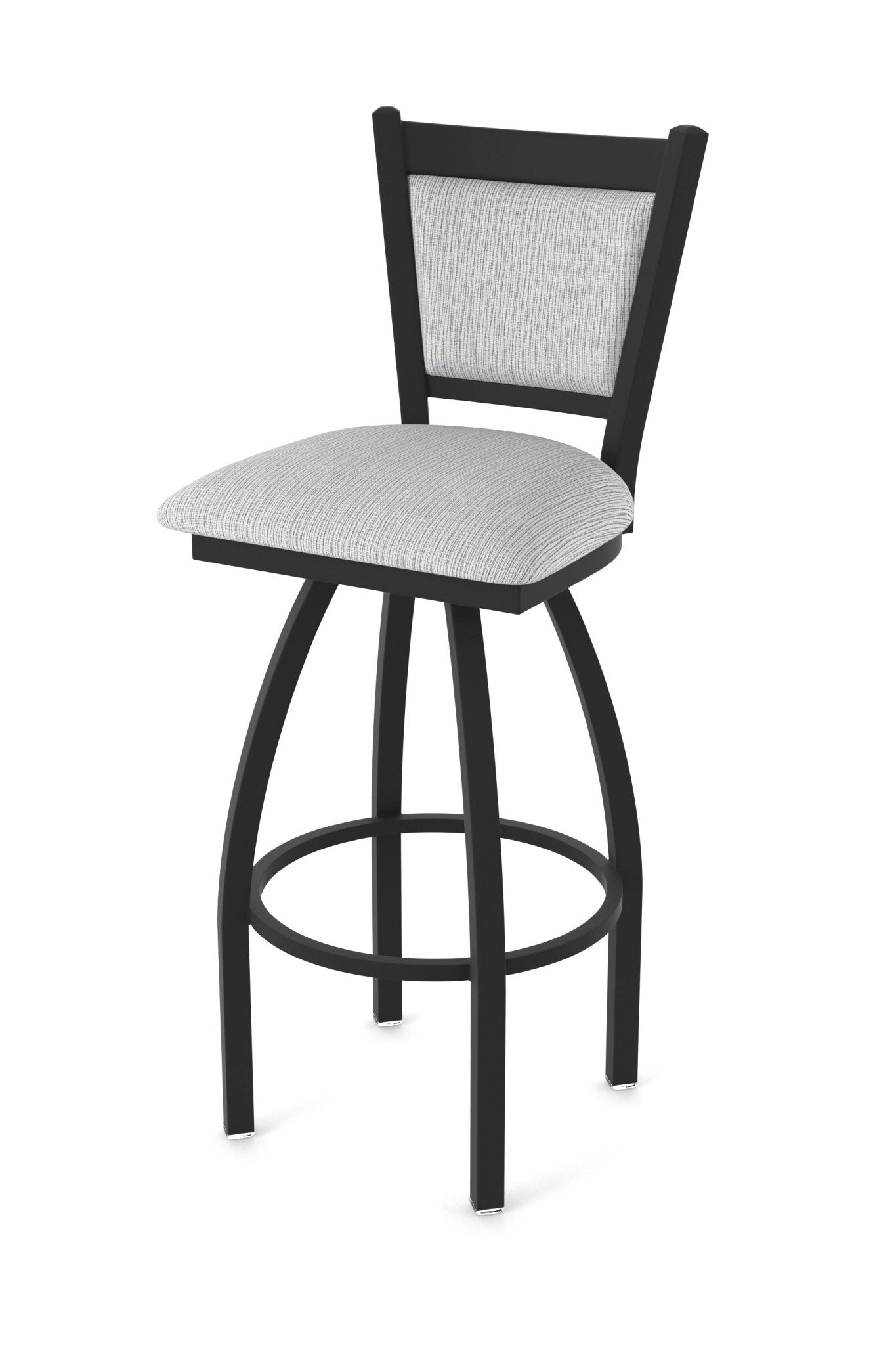 Holland Bar Stool 870 Hadleigh Swivel Bar Stool Upholstered Seat 30"H (HBS - 870 - BS - UP - 30H) - SchoolOutlet